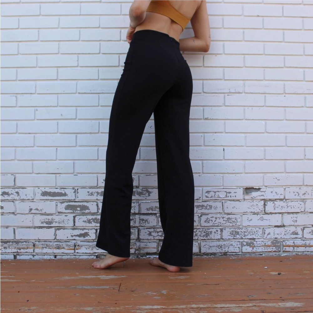 Black trousers by the brand ReVamped